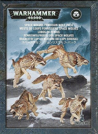 Games Workshop Space Wolves Fenrisian Wolves 5-Pack