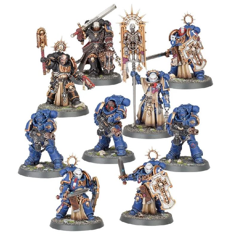 Games Workshop Space Marines Honoured Of The Chapter 64-Piece Plastic Model Kit