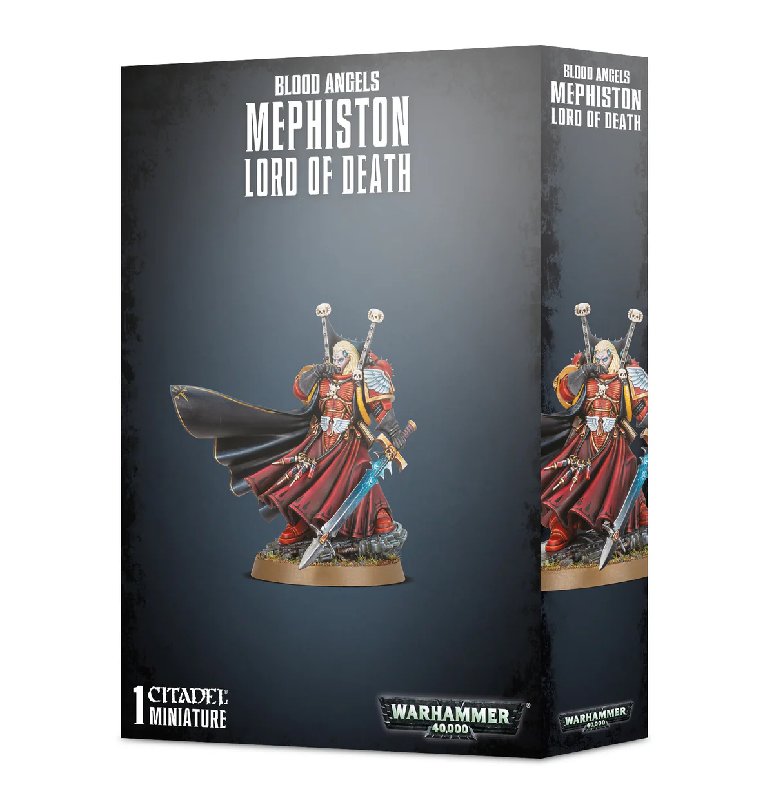 Games Workshop Blood Angels Mephiston Lord of Death Figure