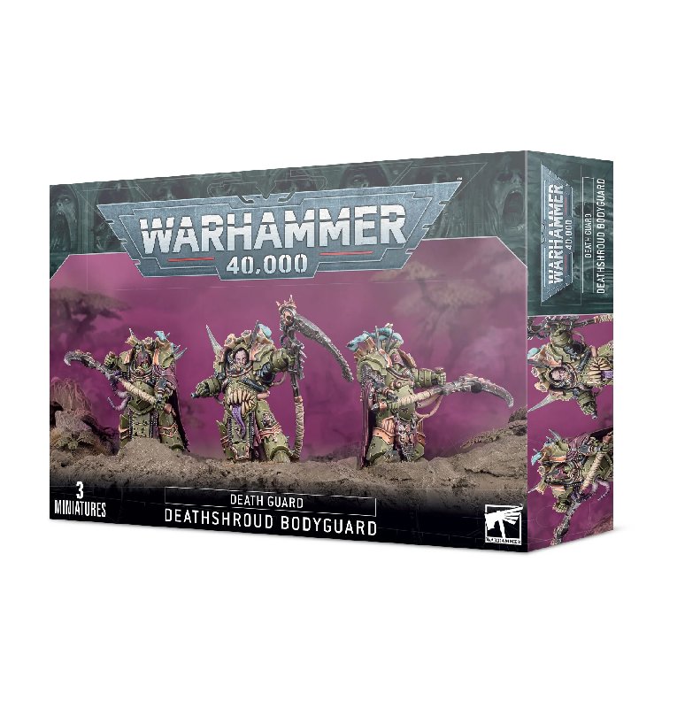 Games Workshop Warhammer 40,000 Death Guard Deathshroud Bodyguard 3-Model Set
