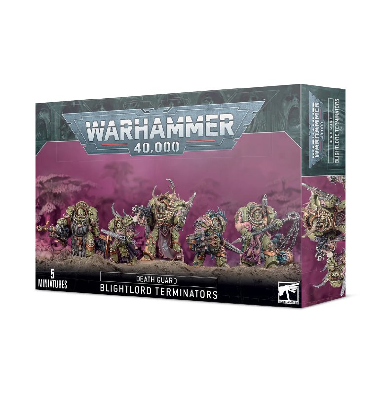 Warhammer 40K Death Guard Blightlord Terminators Box Set