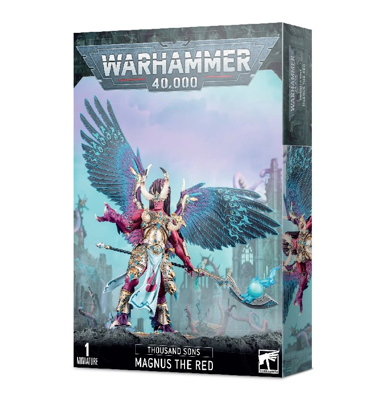 Games Workshop Warhammer 40,000 Thousand Sons Magnus the Red Daemon Primarch Model Kit