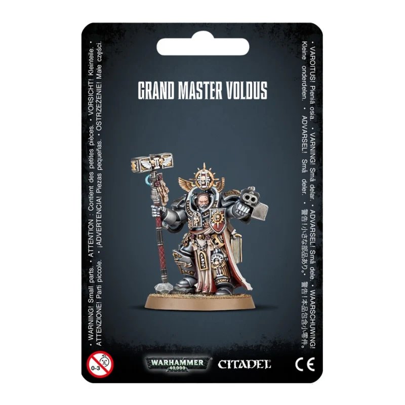 Games Workshop Grey Knights Grand Master Voldus 40mm Miniature