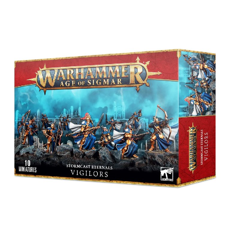 Games Workshop Stormcast Eternals Vigilors, 10 Miniatures
