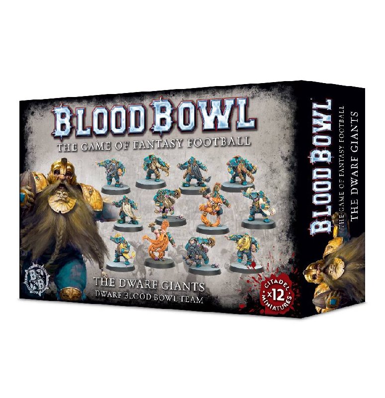 Blood Bowl: Dwarf Team - The Dwarf Giants by Games Workshop