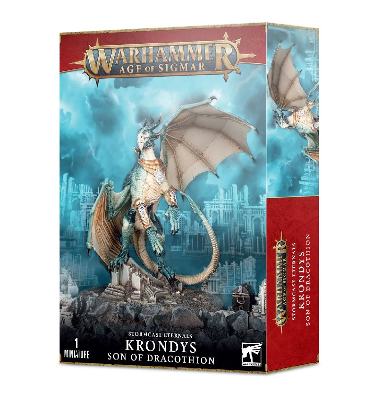Warhammer Age of Sigmar Krondys Son of Dracothian / Karazai The Scarred Box Set