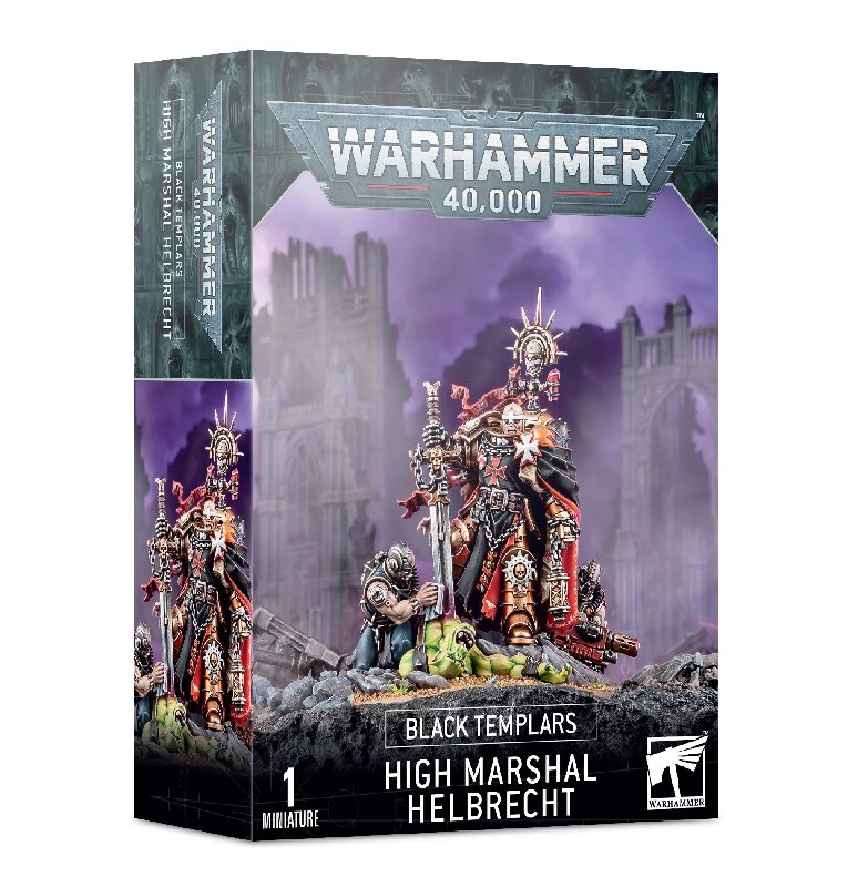 Games Workshop Warhammer 40,000 Black Templars High Marshal Helbrecht Miniature