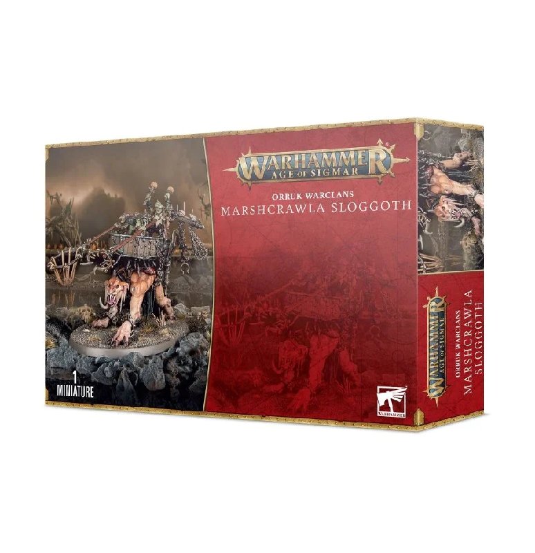 Warhammer Age of Sigmar Orruk Warclans Marshcrawla Sloggoth Box Set