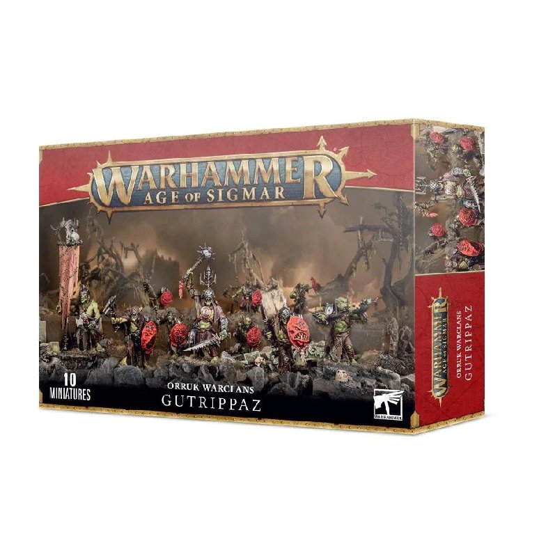 Games Workshop Orruk Warclans Gutrippaz 10-Miniature Set