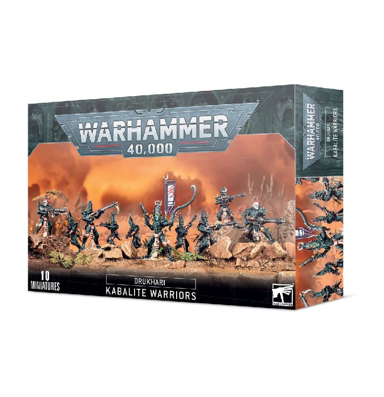 Warhammer 40000 Drukhari Kabalite Warriors 10-Piece Set