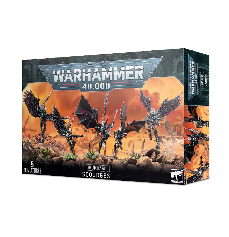 Warhammer 40,000 Drukhari Scourges Plastic Set