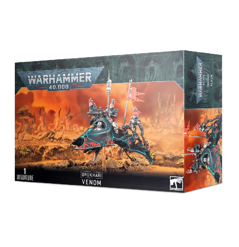 Warhammer 40,000 Drukhari Venom Plastic Model Kit