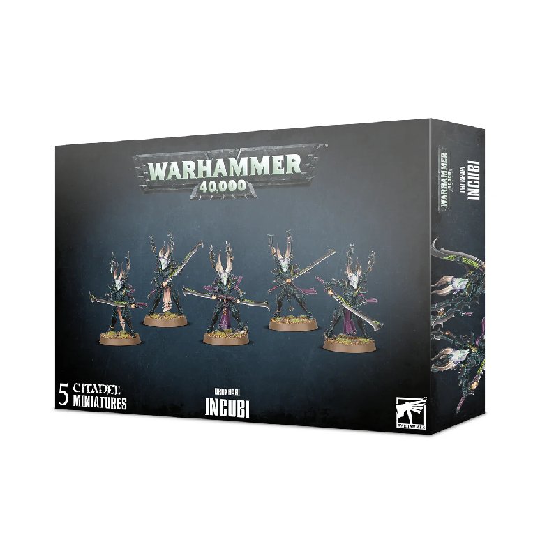 Warhammer 40k Drukhari Incubi Miniatures Set