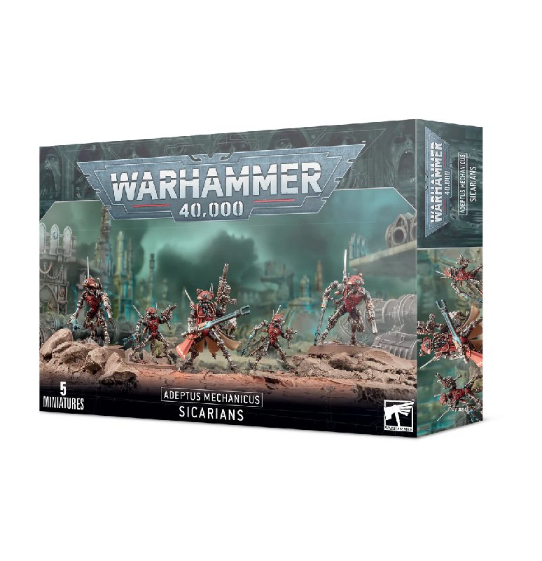 Warhammer 40,000 Adeptus Mechanicus Sicarians Box Set