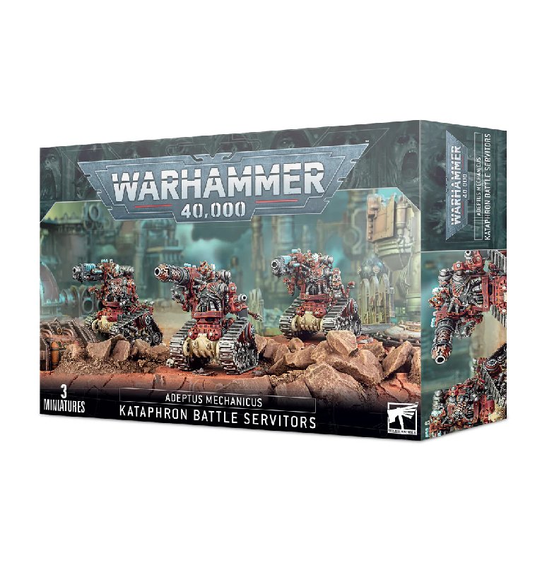 Warhammer 40,000 Adeptus Mechanicus Kataphron Battle Servitors Kit