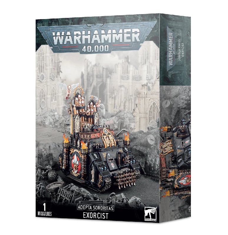 Games Workshop Adepta Sororitas Exorcist Vehicle Kit with 99 Components