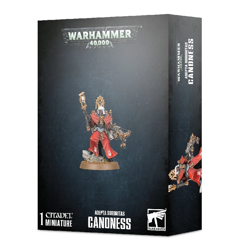 Games Workshop Warhammer 40,000 Adepta Sororitas Canoness Plastic Model Kit