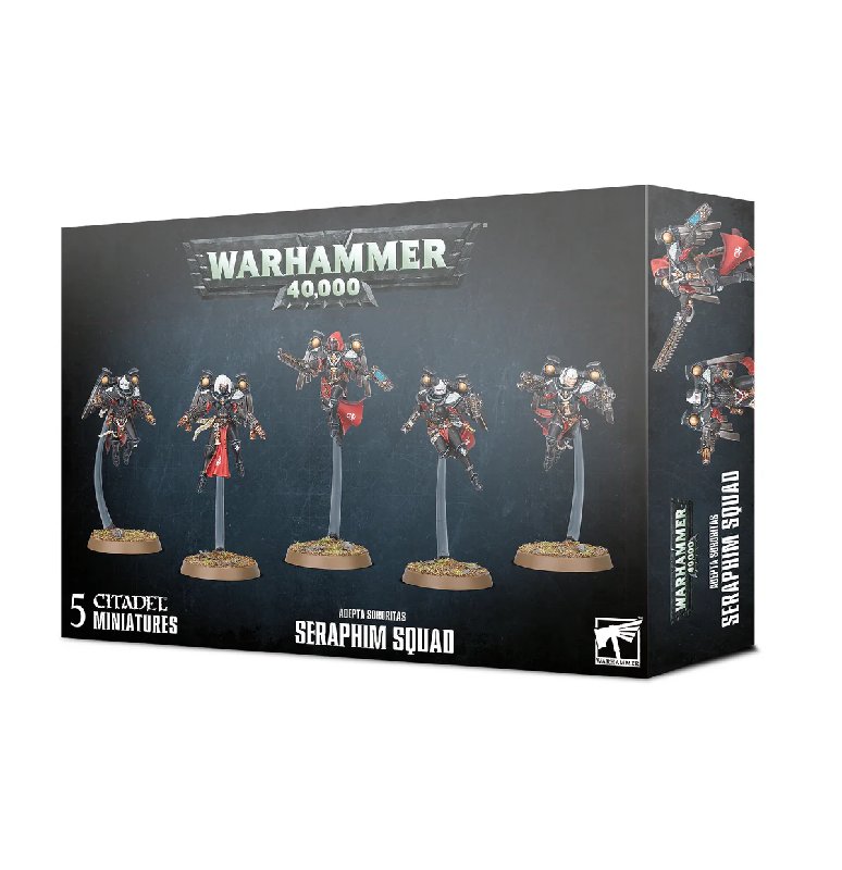 Games Workshop Adepta Sororitas Seraphim Squad Plastic Model Kit