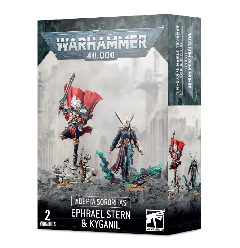 Warhammer 40k Imperial Inquisition Ephrael Stern & Kyganil Miniatures
