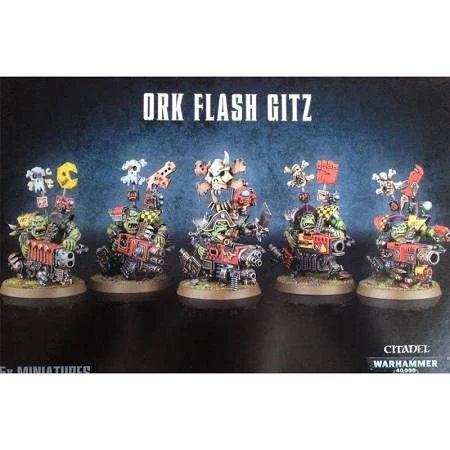 Warhammer 40,000 Ork Flash Gitz Multipart Kit