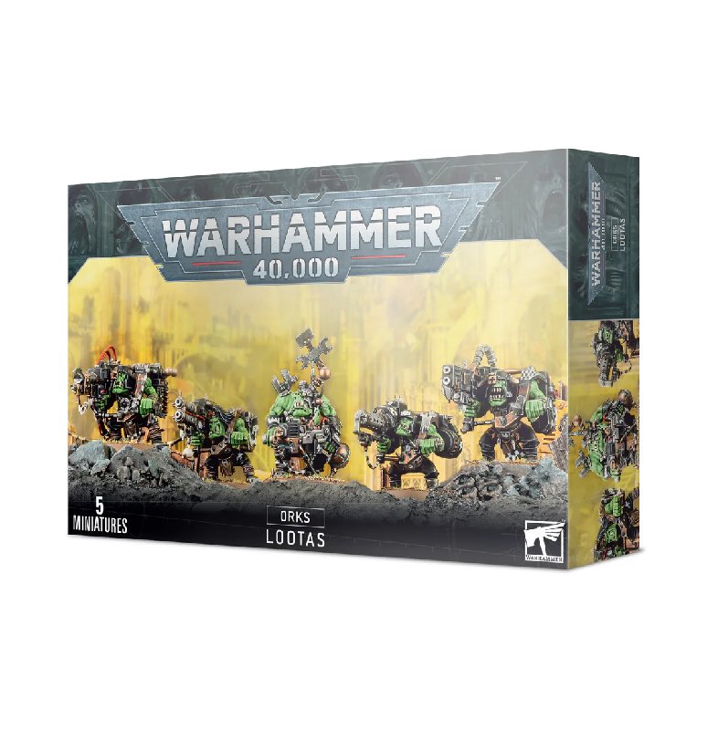 Warhammer 40k Orks Lootas / Burna Boyz Box Set