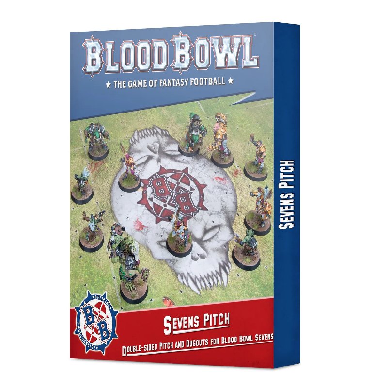 Games Workshop Blood Bowl Sevens Pitch with Dugouts