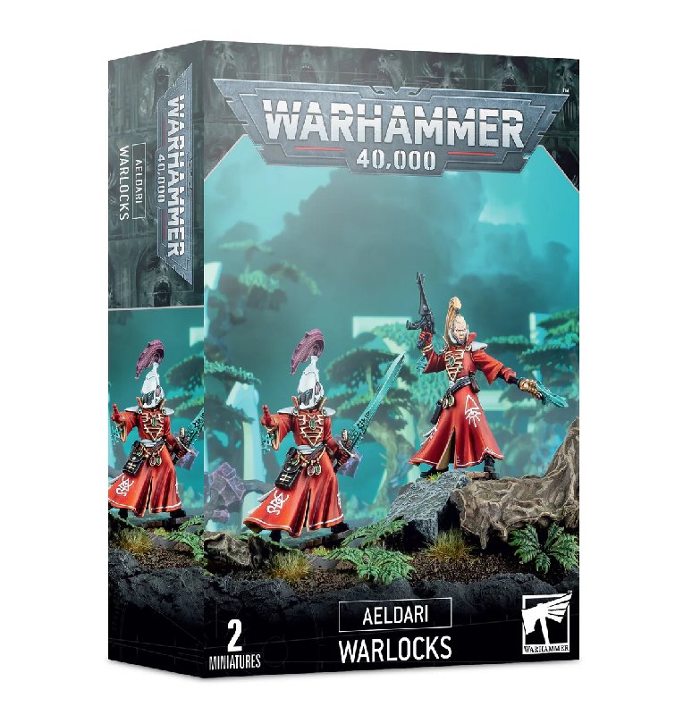 Warhammer 40k Aeldari Warlocks Plastic Miniatures