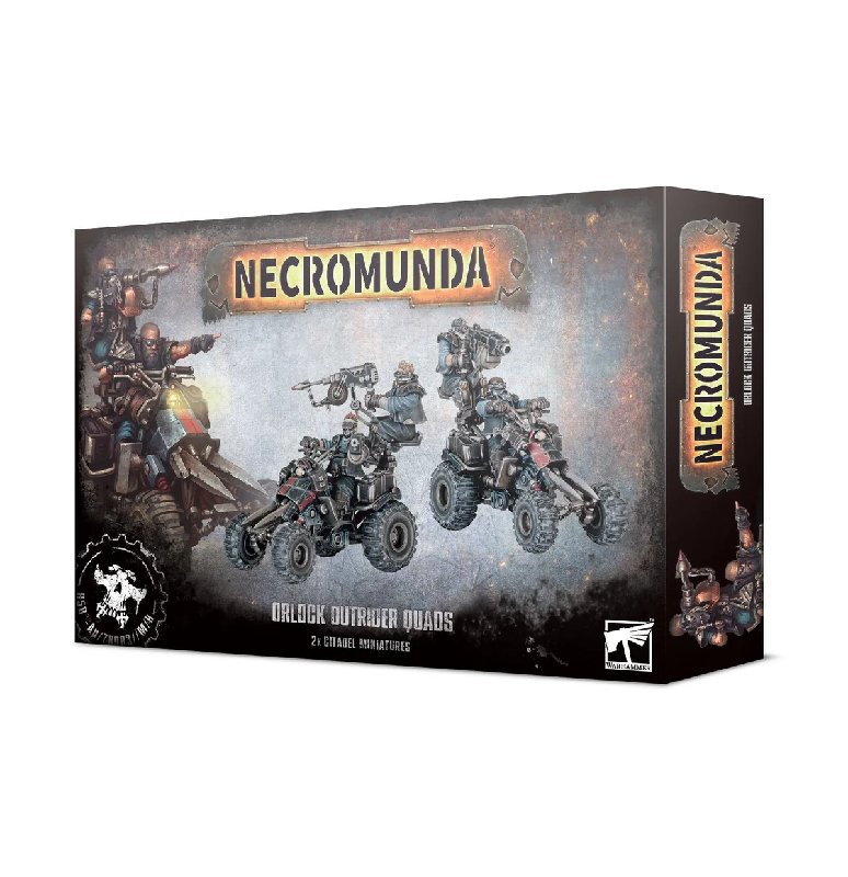 Necromunda Orlock Outrider Quads Ash Wastes Model Kit