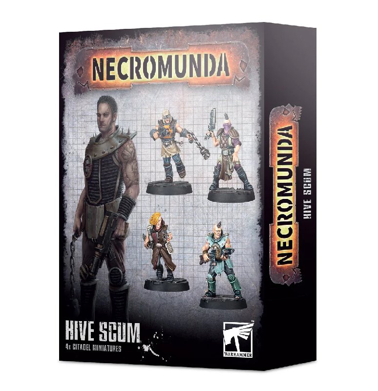 Games Workshop Necromunda Hive Scum 4 Miniatures Set