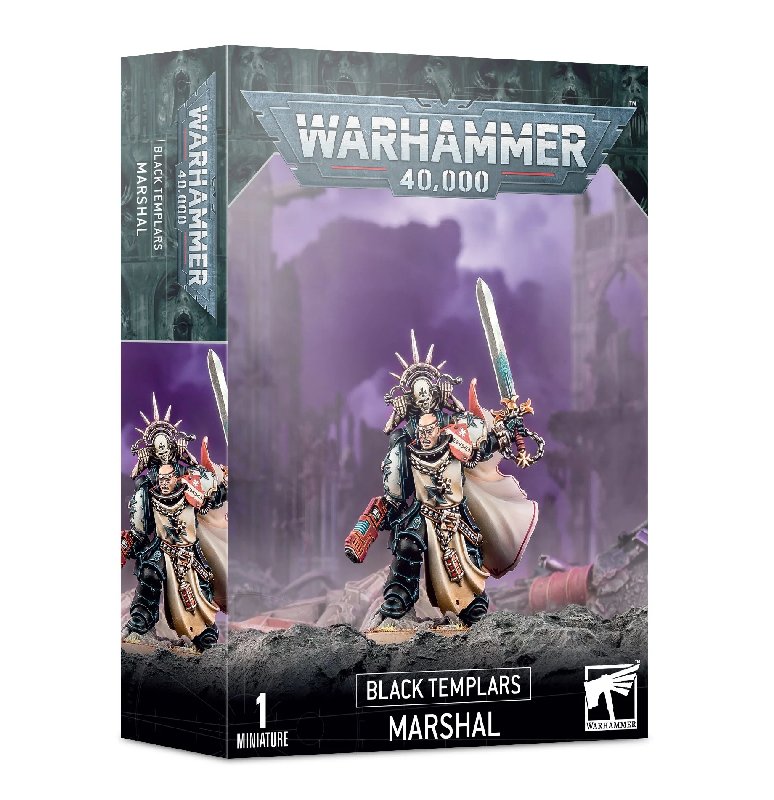 Games Workshop Warhammer 40,000 Black Templars Marshal Miniature Kit