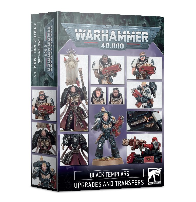 Games Workshop Warhammer 40,000 Black Templars Upgrades and Transfers Sprue