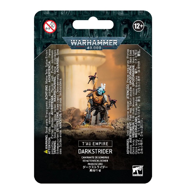 Warhammer 40,000 T'au Empire Darkstrider Unpainted Model