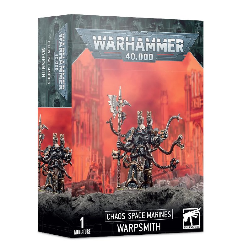 Warhammer 40,000 Chaos Space Marines Warpsmith Plastic Model Kit