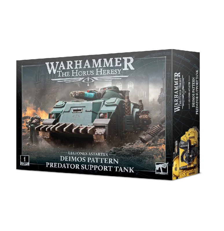 Games Workshop Horus Heresy Legiones Astartes Predator Support Tank