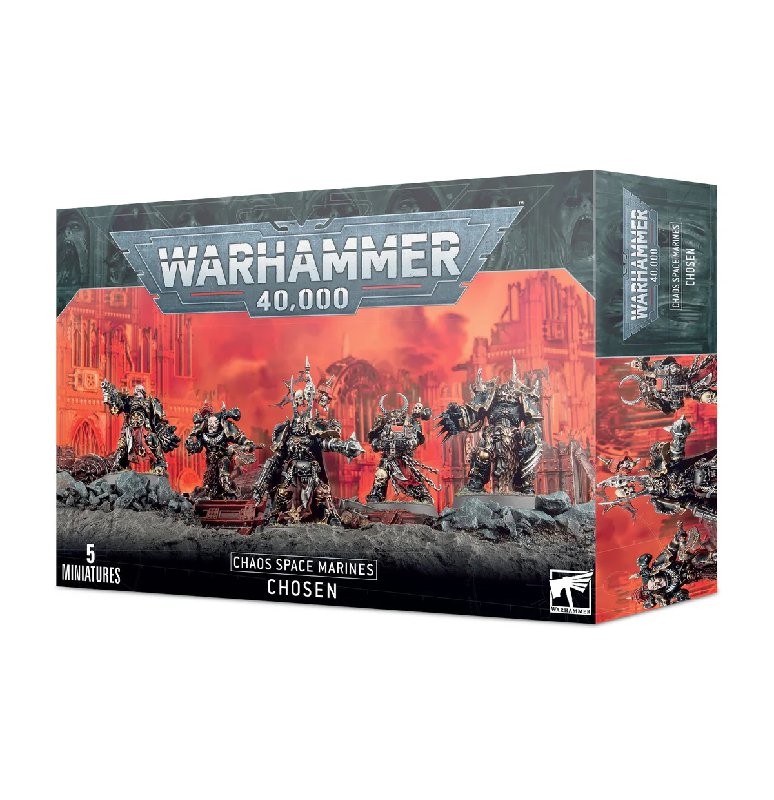 Warhammer 40000 Chaos Space Marines Chosen Box Set