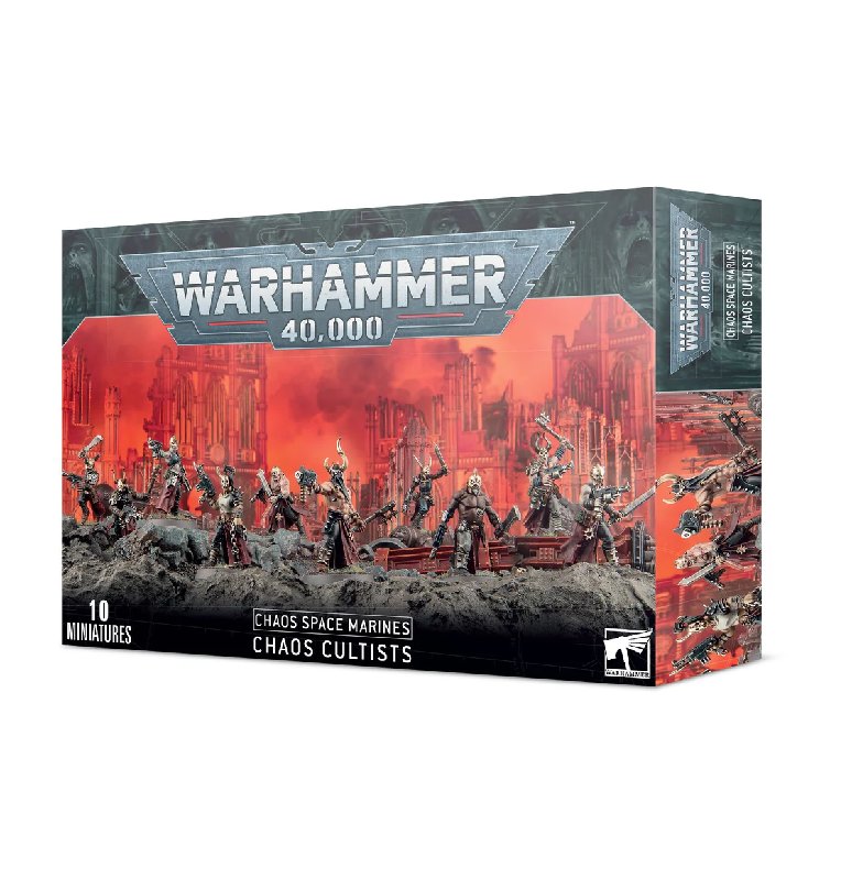 Warhammer 40k Chaos Space Marine Cultists Box Set