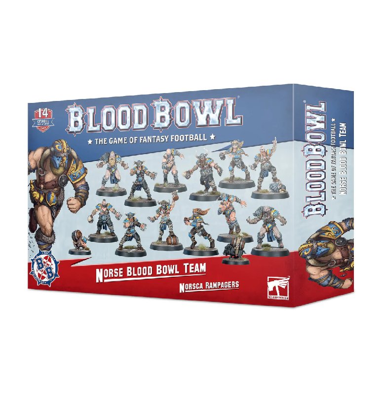 Games Workshop Blood Bowl: Norse Team - Norsca Rampagers