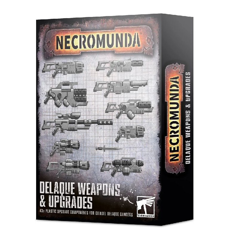 Games Workshop Necromunda Delaque Weapons & Upgrades Set