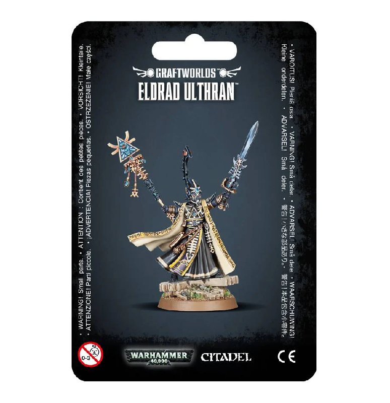 Warhammer 40,000 Aeldari Eldrad Ulthran Model Kit