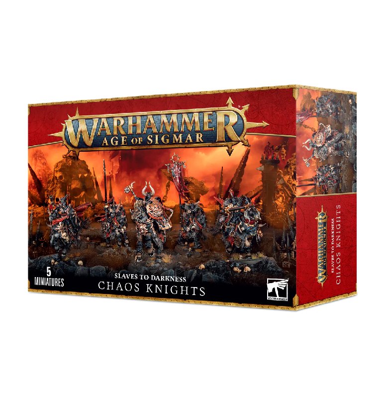 Warhammer Age of Sigmar Slaves To Darkness Chaos Knights Box Set