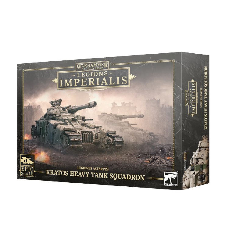 Games Workshop Legions Imperialis Kratos Heavy Tank Squadron - 4 Epic Scale Tanks