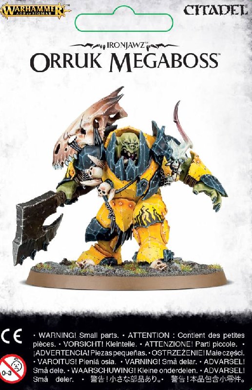 Games Workshop Orruk Megaboss with Boss Choppa