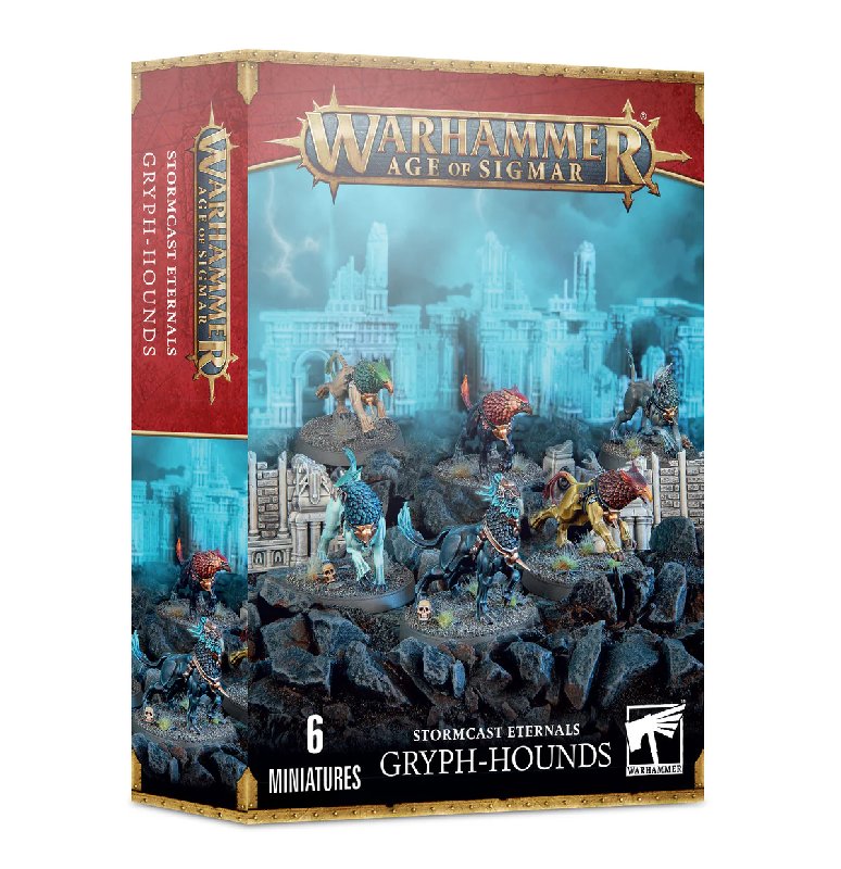 Warhammer Age Of Sigmar Stormcast Eternals Gryph-Hounds Box Set