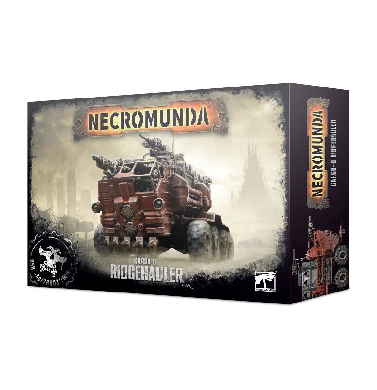 Necromunda Cargo-8 Ridgehauler with Crates and Barrels