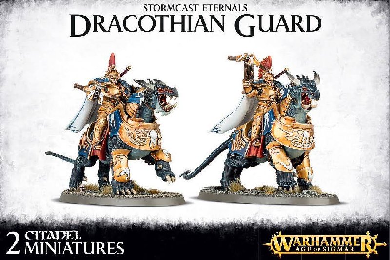Warhammer Age of Sigmar Stormcast Eternals Dracothian Guard Kit