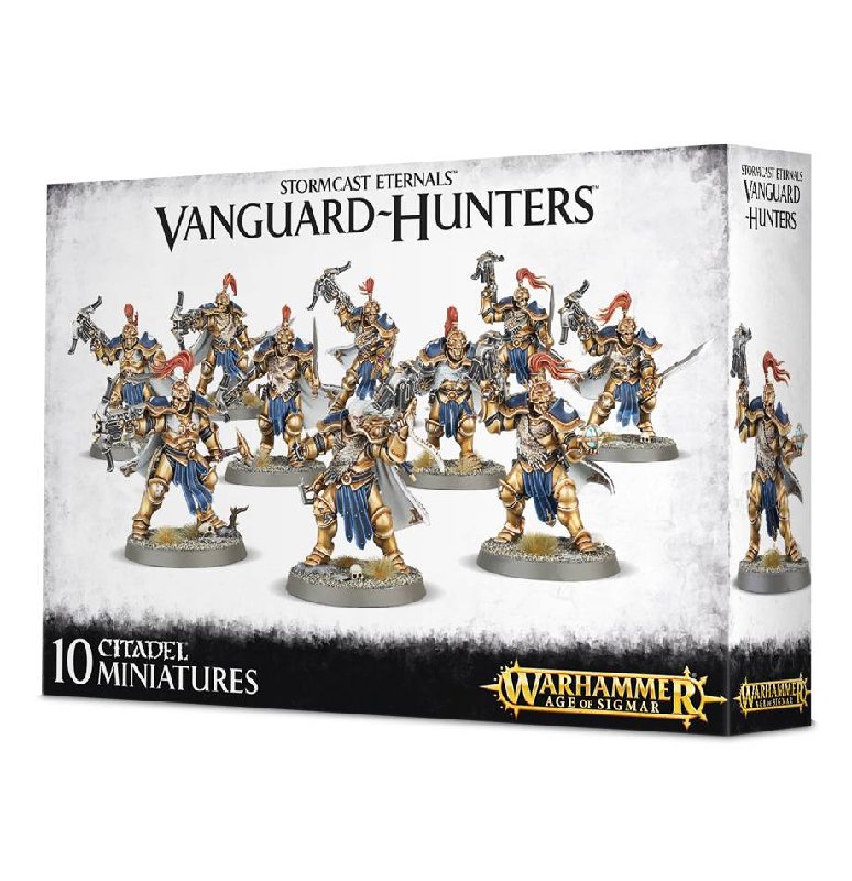 Games Workshop Stormcast Eternals Vanguard-Hunters 10-Piece Set