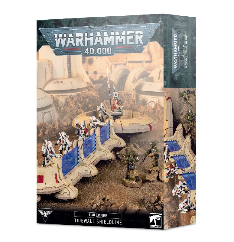 Warhammer 40,000 T'au Empire Tidewall Shieldline Plastic Kit