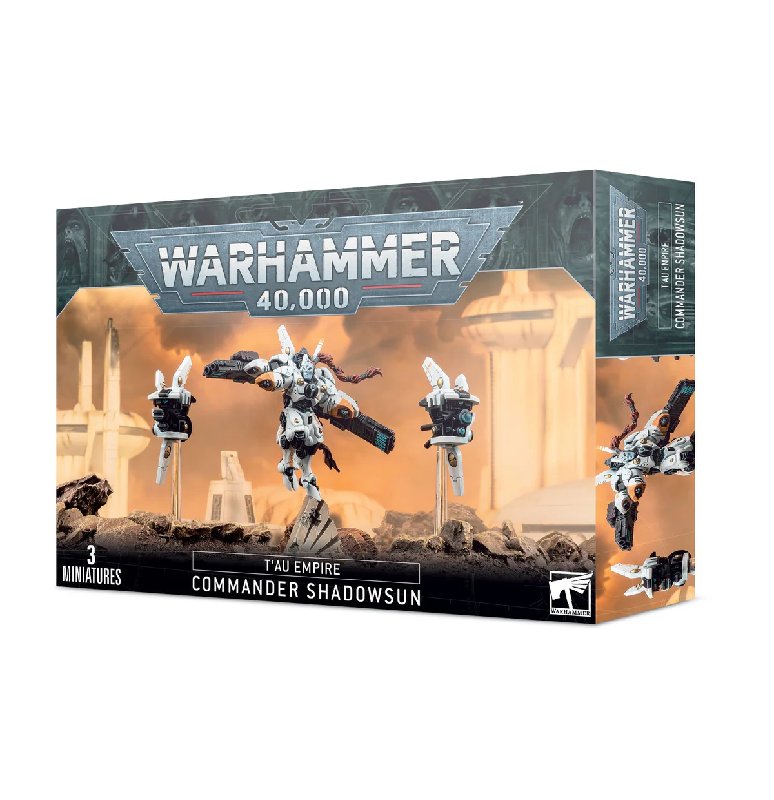 Warhammer 40,000 T'au Empire Commander Shadowsun Plastic Model Kit