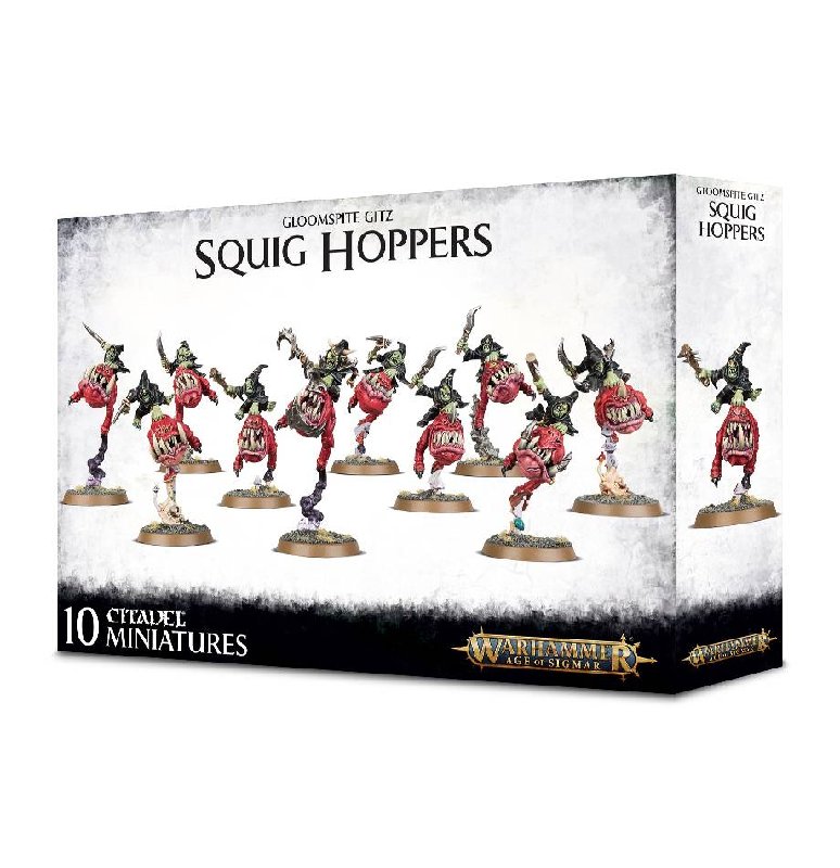 Warhammer Age of Sigmar Gloomspite Gitz Squig Hoppers Box Set
