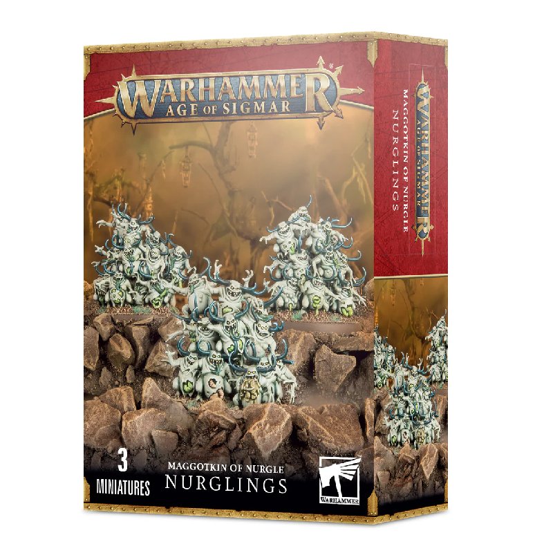 Warhammer Age of Sigmar Maggotkin of Nurgle Nurglings Box Set